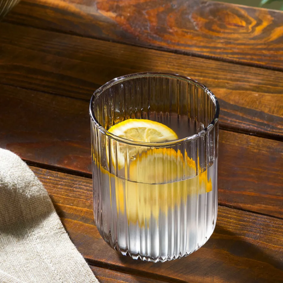 Karaca Wasserglas-Zenith Wasserglas, 250 ml Grau02