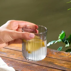 Karaca Wasserglas-Zenith Wasserglas, 250 ml Grau02