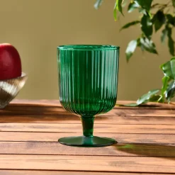 Karaca Wasserglas-Zenith Weinglas, 350 ml, Smaragd