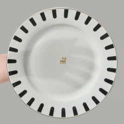 Karaca Tafelservice Für 6 Personen--Kollektion zum 50-jährigen Jubiläum Korea 24 Teil 6 Person Porzellan Dinner Set Schwarz01