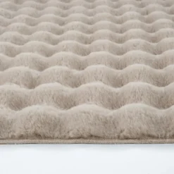 Karaca Teppich-Kaschmir Teppich 7/24 Cosy Premium Bubble Beige 120x180 cm Beıge01