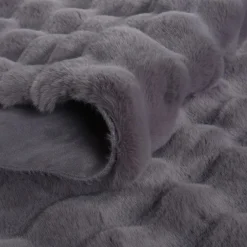 Karaca Teppich-Kaschmir Teppich 7/24 Cosy Premium Bubble Anthrazit 120x180 cm Anthracıt01