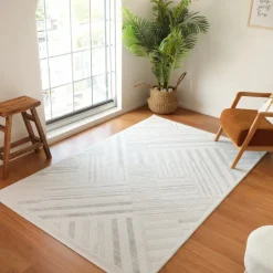 Karaca Teppich-Kaschmir Teppich 7/24 Elegante Lumina Grey 80x150 cm