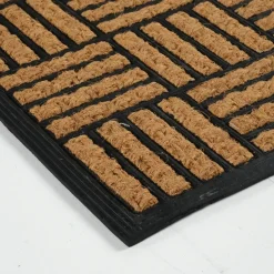 Karaca Teppich-Kaschmir Teppich Gestreift Coco Fußmatte 45x75 cm