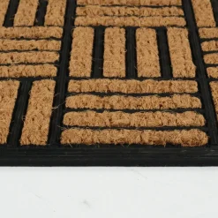 Karaca Teppich-Kaschmir Teppich Gestreift Coco Fußmatte 45x75 cm