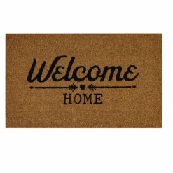 Karaca Teppich-Kaschmir Teppich Welcome Home Coco Fußmatte 45x75 cm