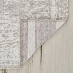 Karaca Teppich-Kasmir Halı Dekorative Kunst Trend Begonie Doppelseitiger Teppich 160x230 cm Beıge01