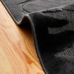 Karaca Teppich-Kasmir Hali 7/24 Skandinavischer Sturmteppich 160x230 cm Schwarz01