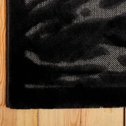 Karaca Teppich-Kasmir Hali 7/24 Skandinavischer Sturmteppich 160x230 cm Schwarz01