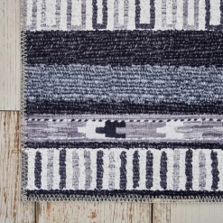 Karaca Teppich-Kasmir Hali Dekorative Kunst Trend Hitit Teppich 80x150 cm Grau02