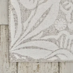 Karaca Teppich-Kasmir Hali Dekorative Kunst Trend Floral Doppelseitiger Teppich 120x180 cm Beıge01