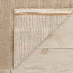 Karaca Teppich-Kasmir Teppich 7/24 Gloria Riela Braun 80x150 cm Braun01