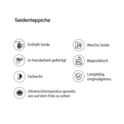 Karaca Teppich-Kasmir Teppich Seide Artisan Hatai 160x230cm Teppich