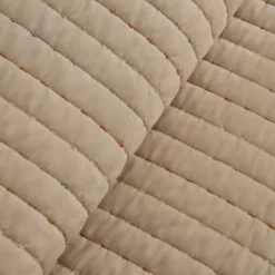Karaca Bettüberwürfe Set-Manon Bettüberwurf Set, Doppelbett, Beige 230x240cm + 2(50x70) cm Beıge