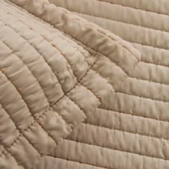 Karaca Bettüberwürfe Set-Manon Bettüberwurf Set, Doppelbett, Beige 230x240cm + 2(50x70) cm Beıge