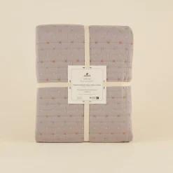 Karaca Bettüberwürfe Set-Margot Bettüberwurf Set 230x240cm + 2(50x70) cm Grau