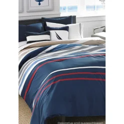 Karaca Bettwäsche-Nautica Bradford Doppel Bettbezugsset, 200x200, 2x80x80