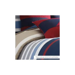 Karaca Bettwäsche-Nautica Bradford Doppel Bettbezugsset, 200x200, 2x80x80