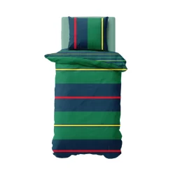 Karaca Bettwäsche-Nautica Heritage Einzel Bettbezugsset, 155x220, 80x80