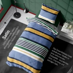 Karaca Bettwäsche-Nautica Home Dover Bettwäsche Set Satın 155X220 + 80X80