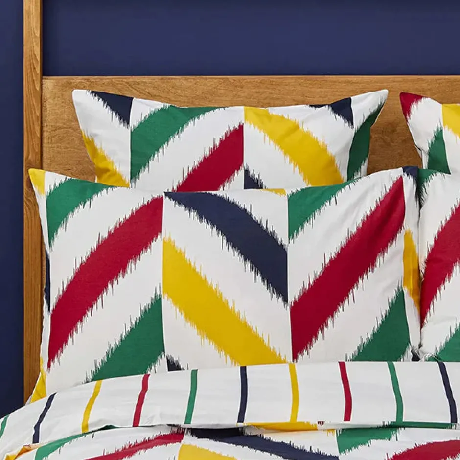 Karaca Bettwäsche-Nautica Home Herring BettbezugSet aus 100 % Baumwolle, 200 × 200 cm, WeißMulticolor -