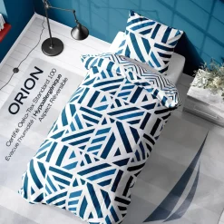 Karaca Bettwäsche-Nautica Home Orıon Bettwäsche Set 100% Baumwolle 135X200 + 80X80