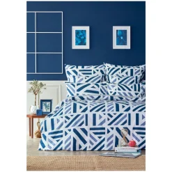 Karaca Bettwäsche-Nautica Home Orıon Bettwäsche Set 100% Baumwolle 135X200 + 80X80