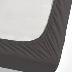 Karaca Bettlaken-Nautica Jersey Spannbetttuch, Anthrazit, 100x200cm Anthracıt01