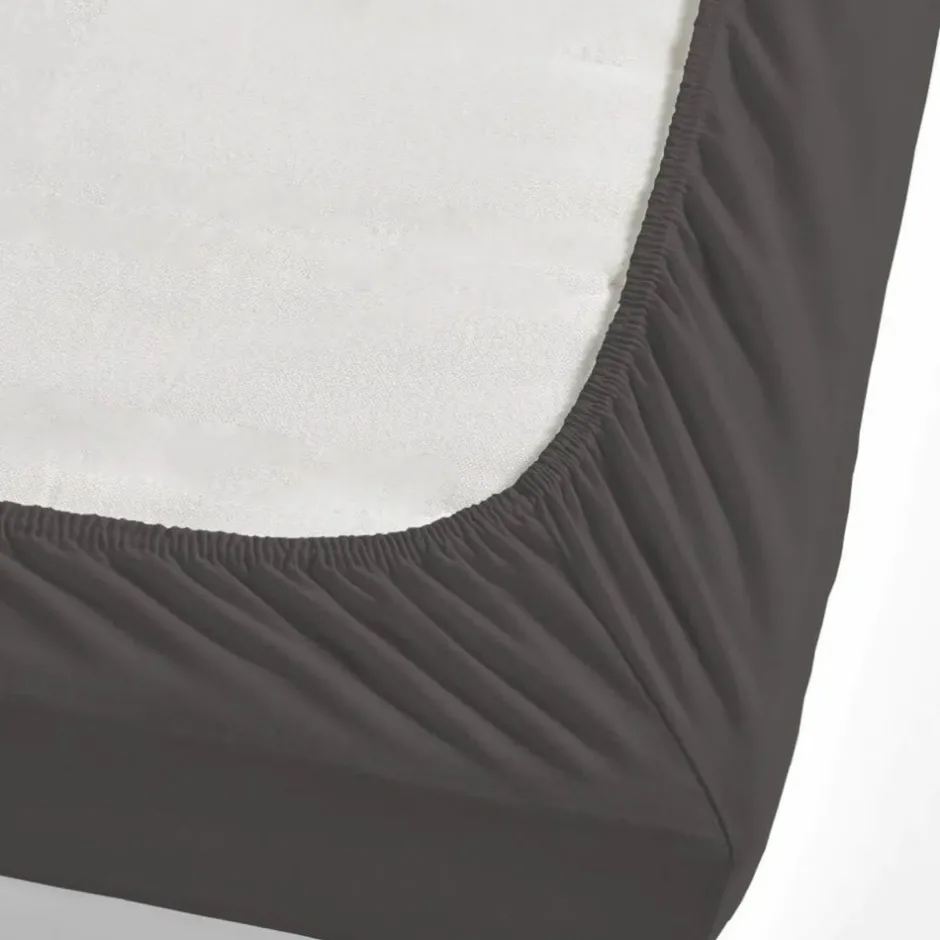 Karaca Bettlaken-Nautica Jersey Spannbetttuch, Anthrazit, 100x200cm Anthracıt01