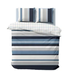 Karaca Bettwäsche-Nautica Westport Doppel Bettbezugsset, 200x200, 2x80x80