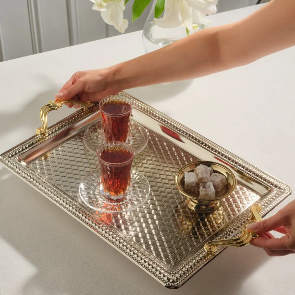 Karaca Teegläser Sets-RCR Adagio Teetassen-Set, 12-teilig, für 6 Personen