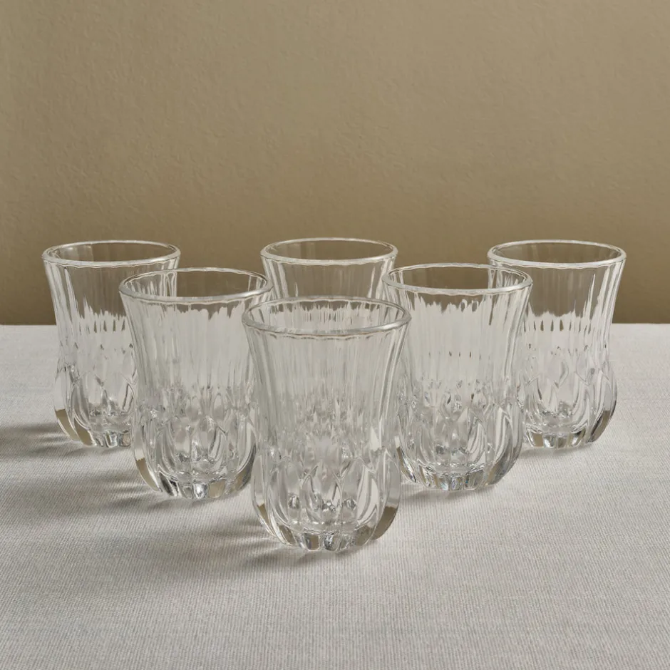 Karaca Teegläser Sets-RCR Adagio Teetassen-Set, 12-teilig, für 6 Personen