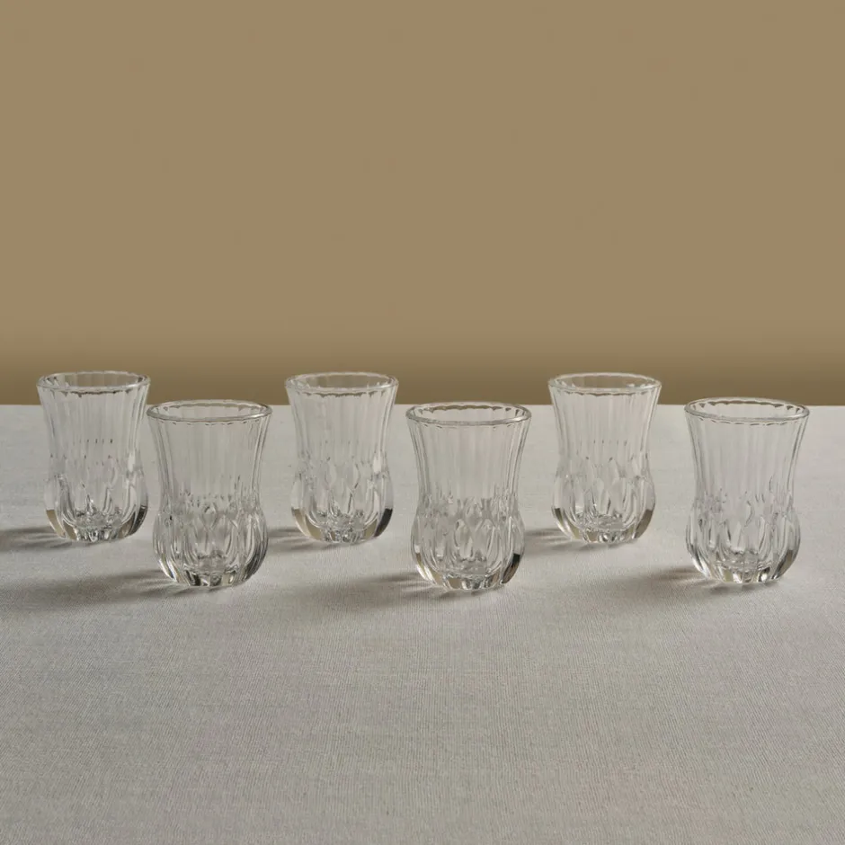 Karaca Teegläser Sets-RCR Adagio Teetassen-Set, 12-teilig, für 6 Personen