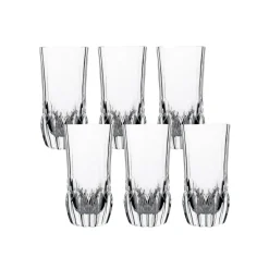Karaca Gläser-Sets-RCR Adagio 6-teiliges Getränkeglas-Set 400 ml Klar