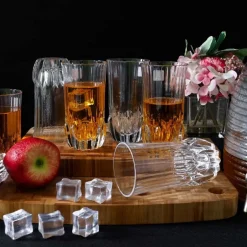Karaca Gläser-Sets-RCR Adagio 6-teiliges Getränkeglas-Set 400 ml Klar