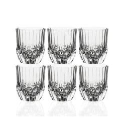 Karaca Gläser-Sets-RCR Adagio 6-teiliges Wasserglas-Set 350 ml Şeffaf