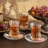 Karaca Teegläser Sets-Rcr Etna Teetassen-Set, 12-teilig, für 6 Personen