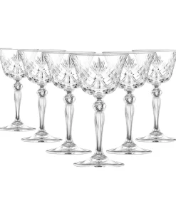 Karaca Weingläser & Kelchglas-RCR Melodia Coupette 160 ml Set 6 Stück Cam