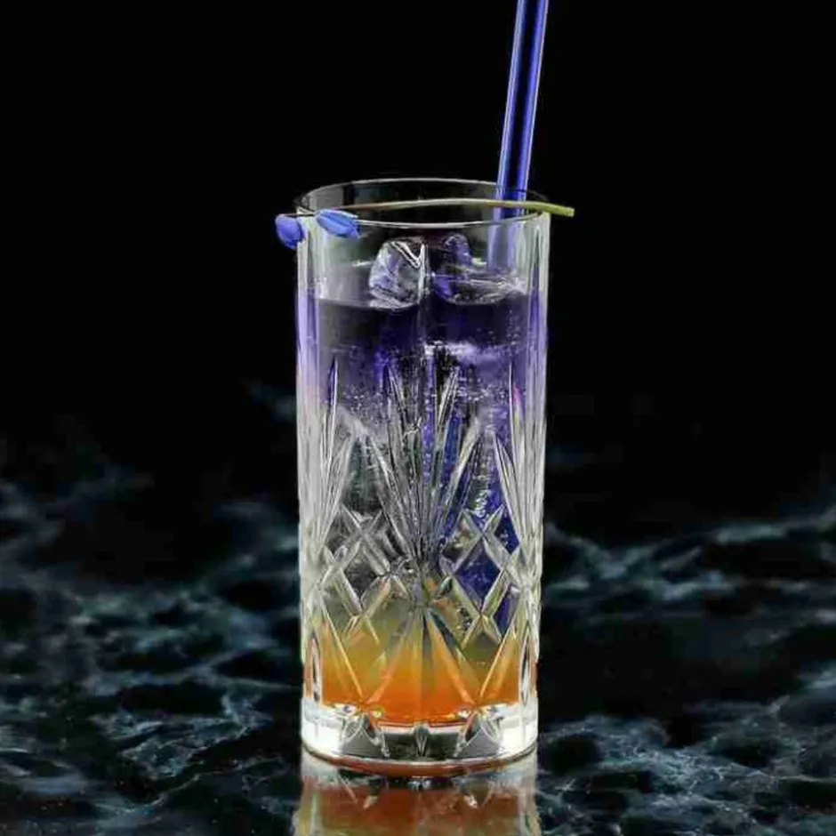 Karaca Weingläser & Kelchglas-RCR Melodia 6er-Set Trinkgläser 360 ml Klar