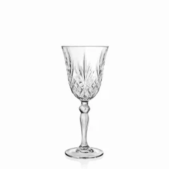 Karaca Weingläser & Kelchglas-RCR Melodia Kristall-Glas-Set, 6 Stück, 270 ml Klar