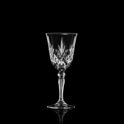 Karaca Weingläser & Kelchglas-RCR Melodia Kristall-Glas-Set, 6 Stück, 270 ml Klar