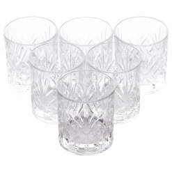 Karaca Gläser-Sets-Rcr Melodia Schnapsglas 80 ml, 6 Teilig Weıß01