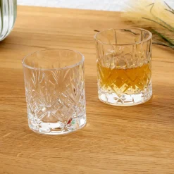 Karaca Gläser-Sets-Rcr Melodia Schnapsglas 80 ml, 6 Teilig Weıß01