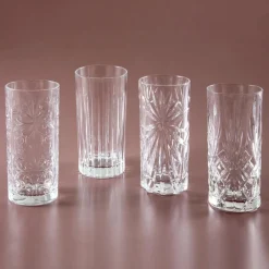 Karaca Gläser-Sets-RCR Mixology Gläserset, 4 Teilig, 360 ml Klar