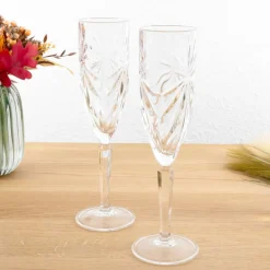 Karaca Gläser-Sets-Rcr Oasis Champagnerglas 160 ml Farblös