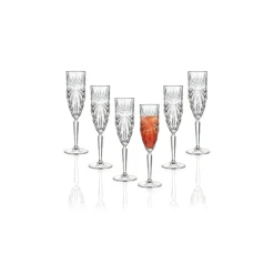 Karaca Gläser-Sets-Rcr Oasis Champagnerglas 160 ml Farblös