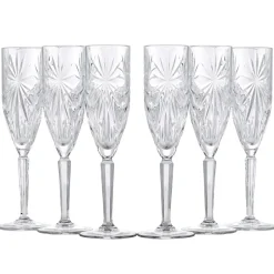 Karaca Gläser-Sets-Rcr Oasis Champagnerglas 160 ml Farblös
