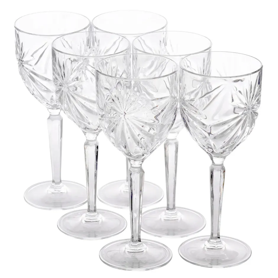 Karaca Gläser-Sets-Rcr Oasis Große Kelche, 6 teilig, 290 ml Glas
