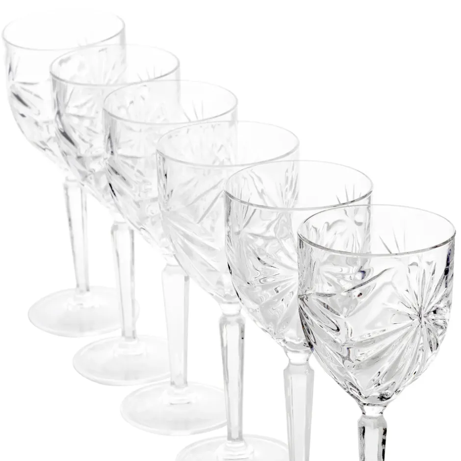 Karaca Gläser-Sets-Rcr Oasis Große Kelche, 6 teilig, 290 ml Glas