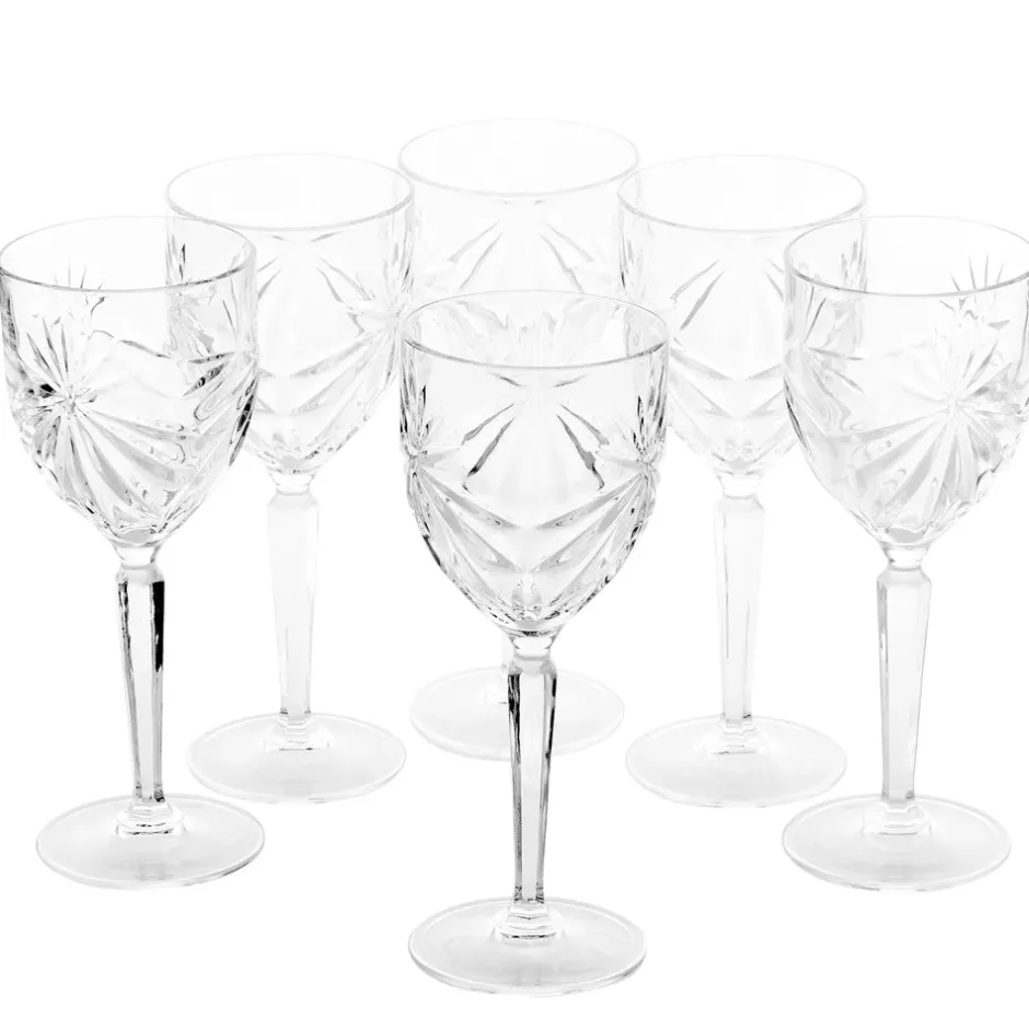 Karaca Gläser-Sets-Rcr Oasis Große Kelche, 6 teilig, 290 ml Glas